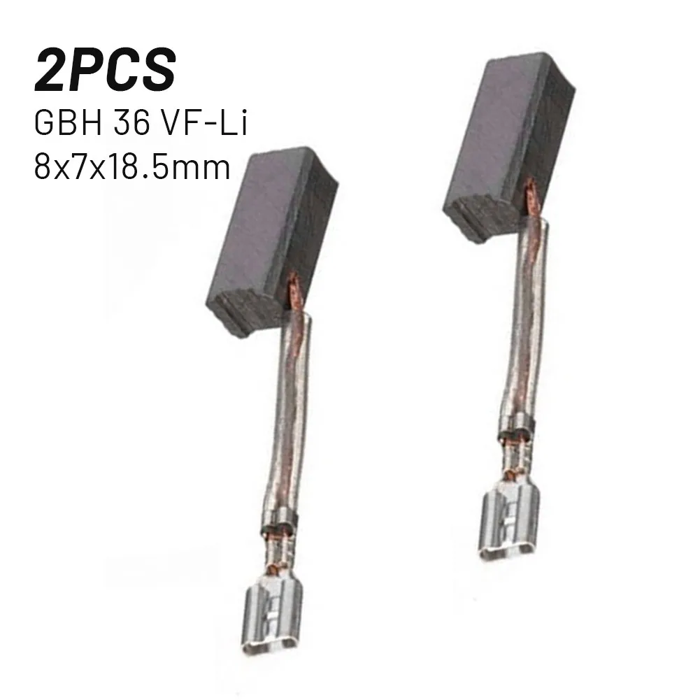 2PCSCarbon Brushes FOR BOSCH GBH36V-LI GBH 36VF-LI GBH36 V SDS DRILLS H36 MA D35 Power Tool Carbon Brush Electric Hammer
