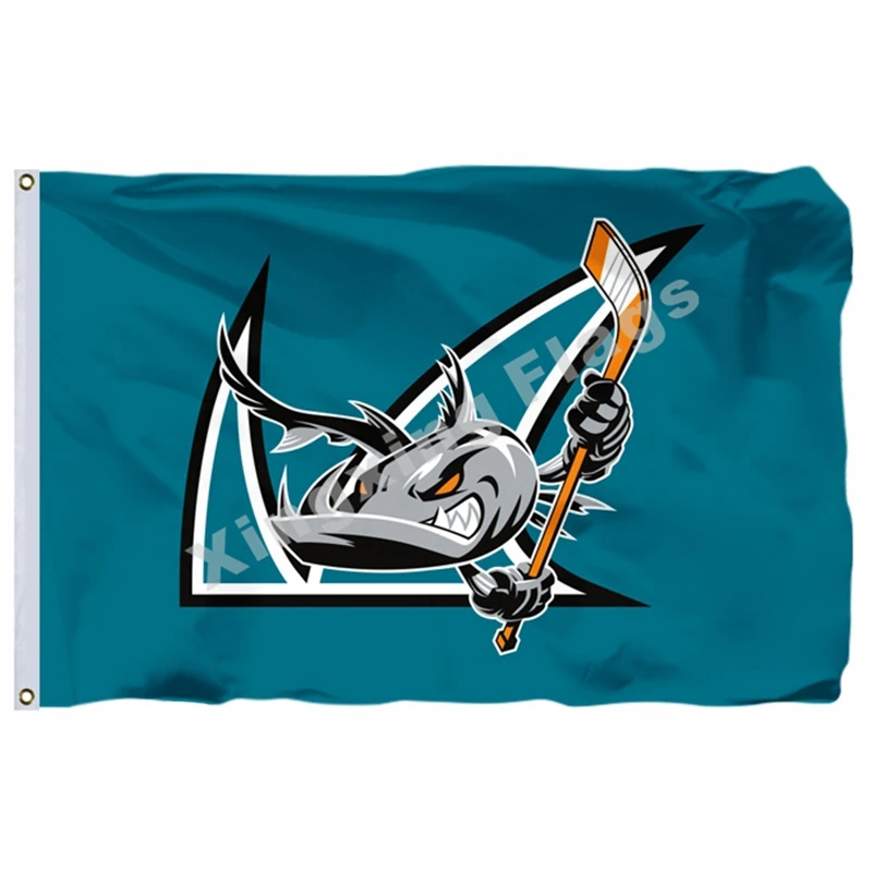 San Diego Gulls Флаг Провидения Брюинс баннер ahl с модифицированным флагом США 3фт X 5фт полиэстер летающий размер 90X150 см - Цвет: San Diego Gulls