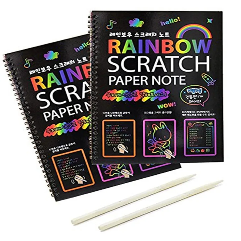 Scratch Drawing Books Children