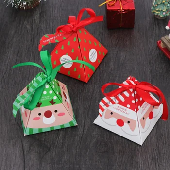 

1 Set Reusable Durable Creative Exquisite Christmas Boxes Candy Boxes Gift Boxes for Party