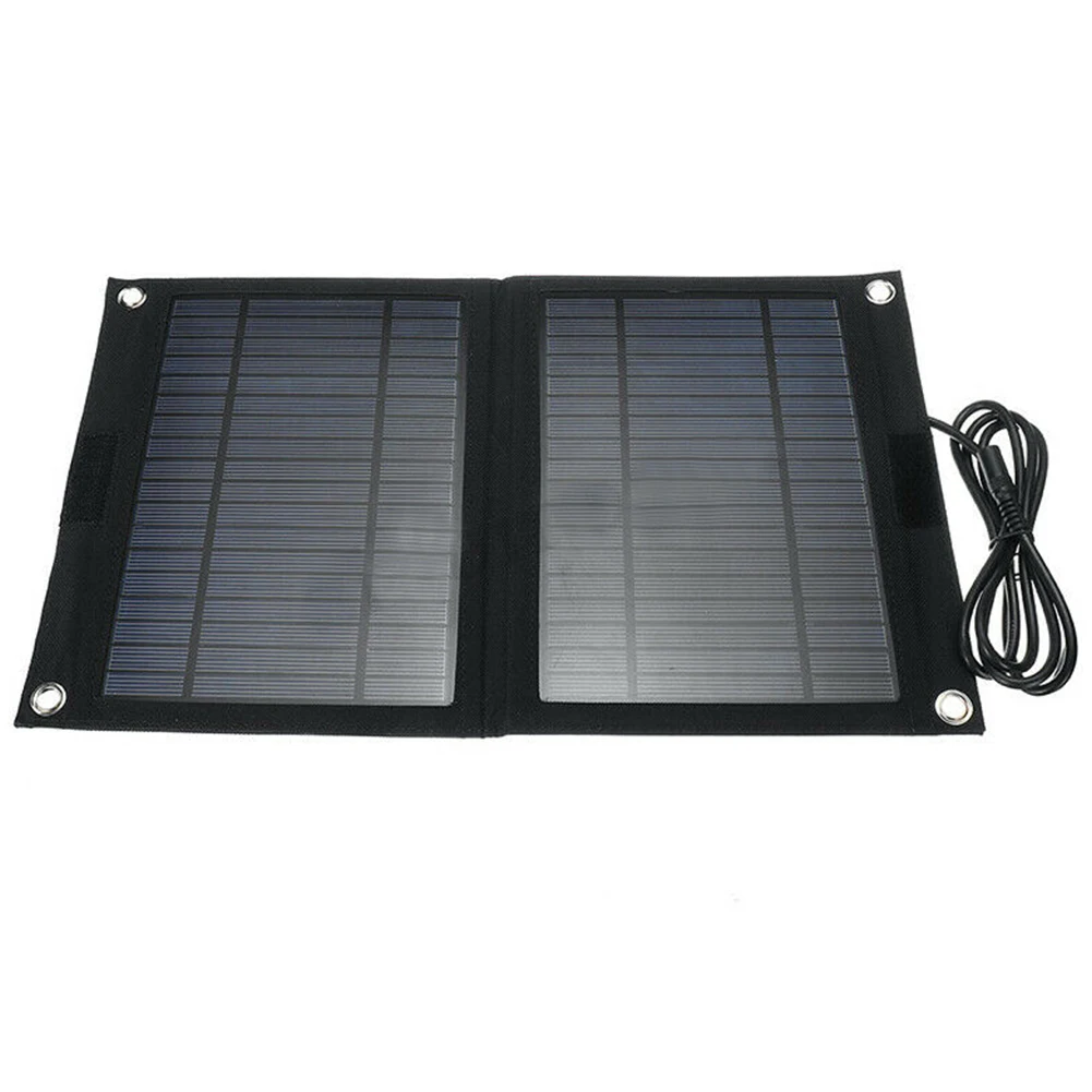 

Outdoor Portable 25W Folding Solar Cells Charger Foldable Solar Panel Charger Mobile Power Bank for Phone Battery USB Port