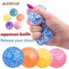 Fidget Toys Colorful Vent Ball Decompression Toys Antistress Ball Squeeze Soft Sticky Stress Relief Toys Funny Gift
