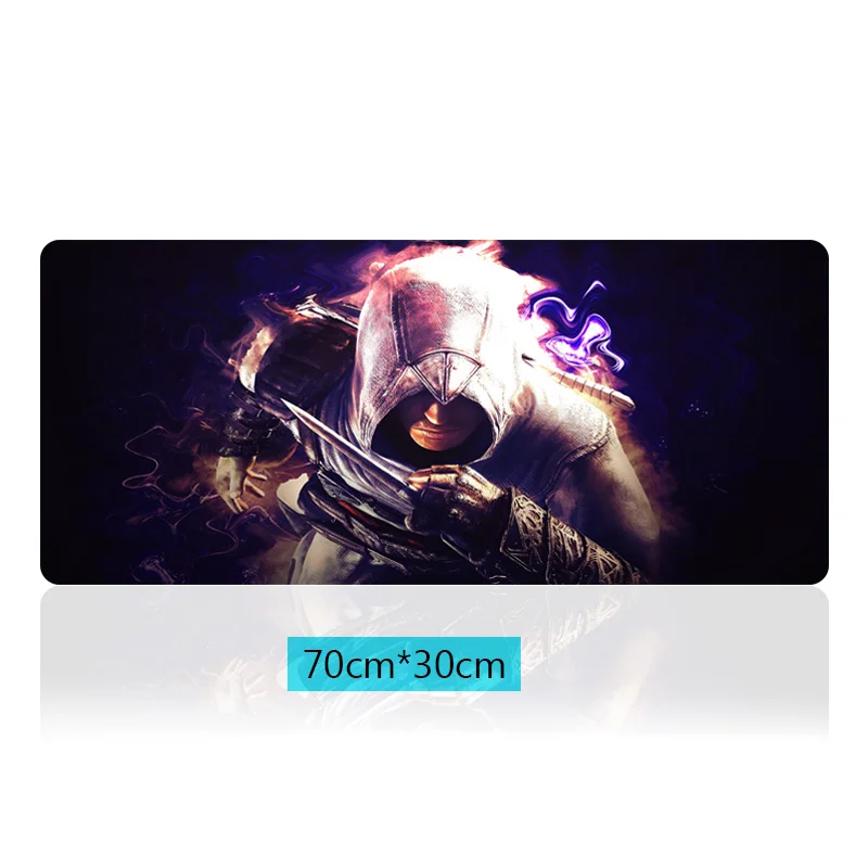 700*300*3 мм Assassins Creed игровой геймер Коврик для мыши плеер резиновый нескользящий коврик для мыши Коврик для мыши большой замок край ноутбук Настольный коврик