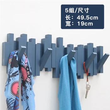 

Creative decoration wall hanger clothes hook on wall shelf porch key door nordic hook minimalist home decor accessories storage
