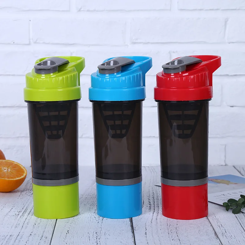 

Training Sports Water Bottle Protein Shaker Bottle Drink Bottle 550ML