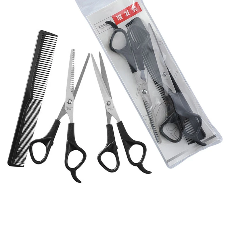3pcs/lot Double Side Hair Comb Hair Trimmer Comb With 2 Blades Hair Cutting  Combs Metal Blade Razor Hairdressing Knife Comb - Scissors - AliExpress
