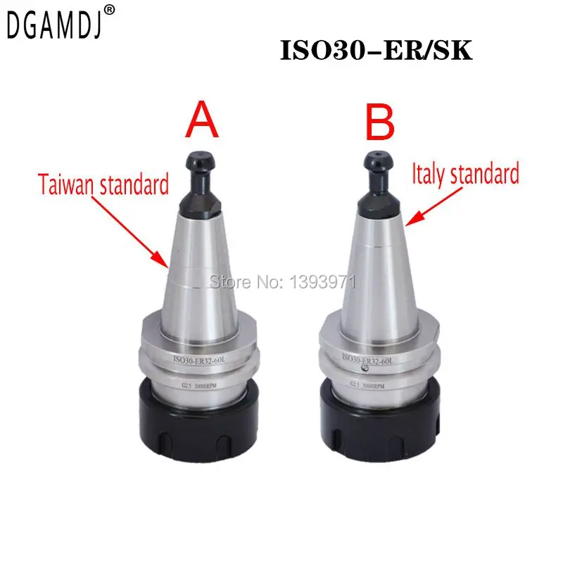 BT40-ER20-100L Collet Chuck CNC Milling Tool Holder Balanced G2.5 30000RPM