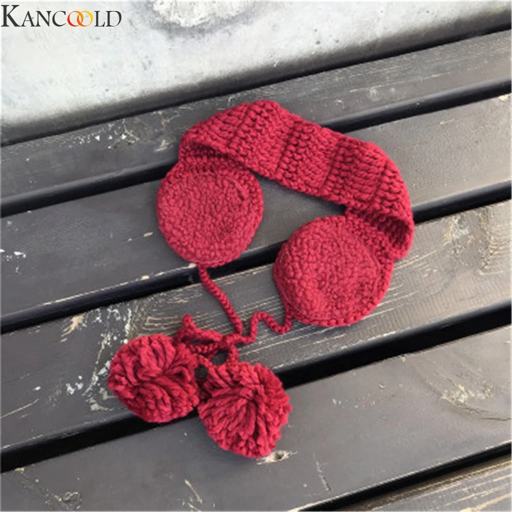 KANCOOLD новые модные милые плюшевые наушники с ушками 2 в 1 шарф ушные вкладыши Зима Осень теплые плюшевые наушники милые INS Горячая Мода