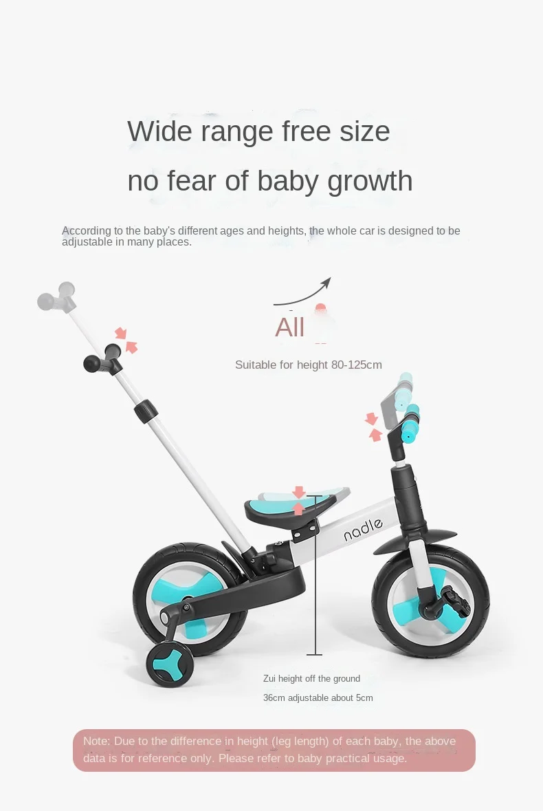 Bicicleta De Echilibru 5 In1, At Performance, Pliabila, Multifunctionala, Pedale Detasabile, Maner Parinte, Roti ajutatoare pliabile - Biciclete copii - atMag.ro