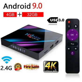 

H96 Rk3318 Android 9.0 Set-Top Smart Set-Top Supports Multi-Language Network Set-Top