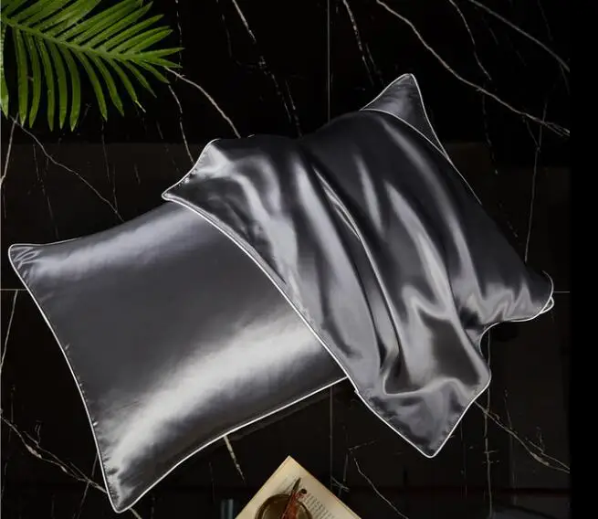 Multicolor Natural Mulberry Silk Pillowcase Zipper Pillowcases Real Silk Pillow Case Cover Satin For Home Hotel Bedding