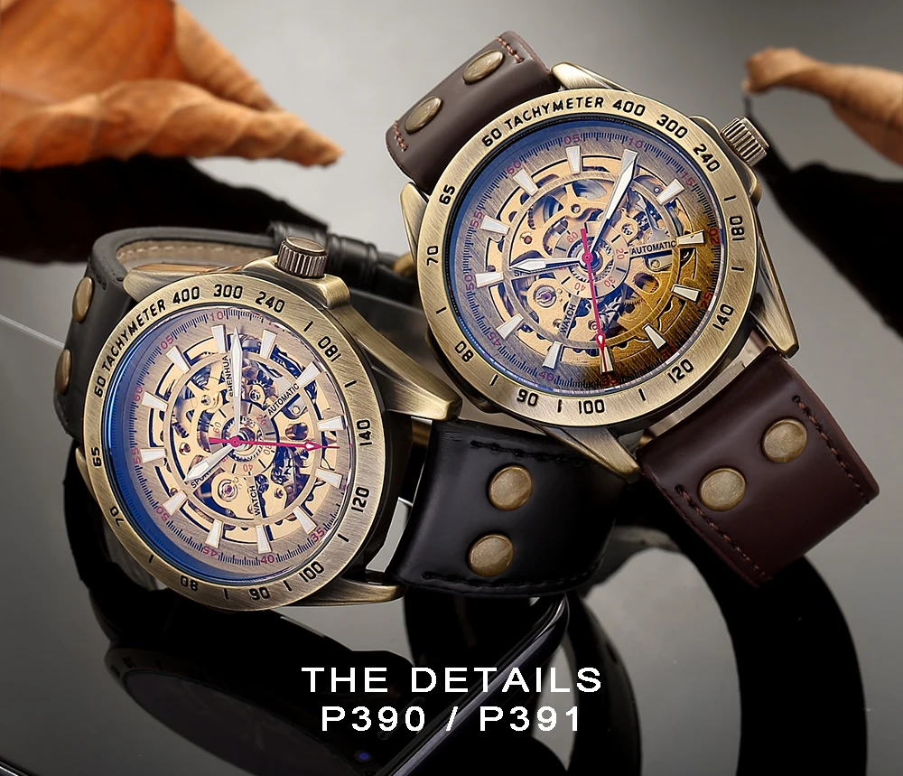 mechanical watch details