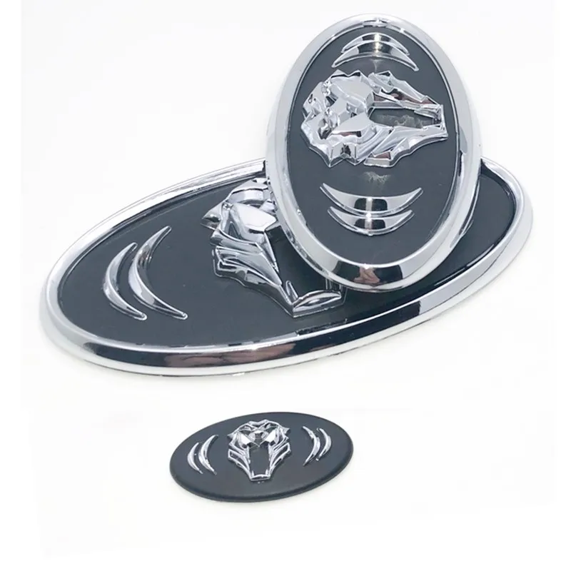 

1 PCS Tiger emblem Front & Rear Badge Car Stickers Trunk Steering Wheel Emblem Badge For KIA K7 K5 K3 K2 Car Styling Hyundai San
