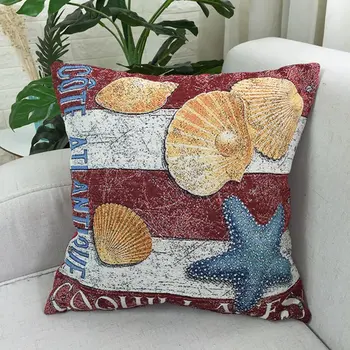 

CN 45 x 45cm Ocean Pillow Case Cushion Cover Hug Living Rooms Sofas Bedrooms Parties Cars Pillowcase