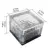 LED Solar Underground Lamp Solar Garden Deck Light Brick Ice Cube Path Floor Light Stair Lawn Deck Solar Buried Lamps