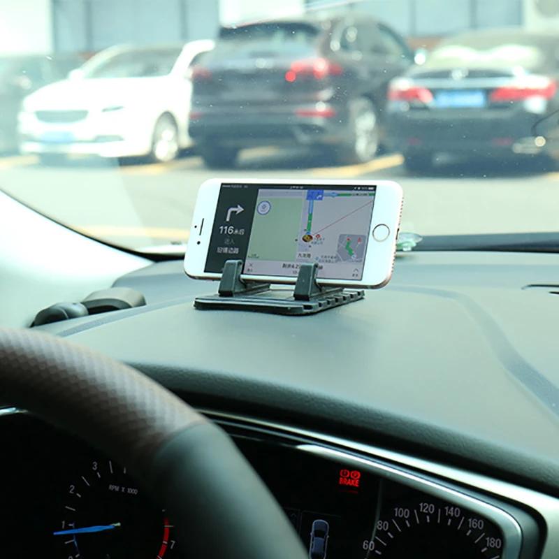Универсальный автомобильный Противоскользящий коврик для автомобиля GPS