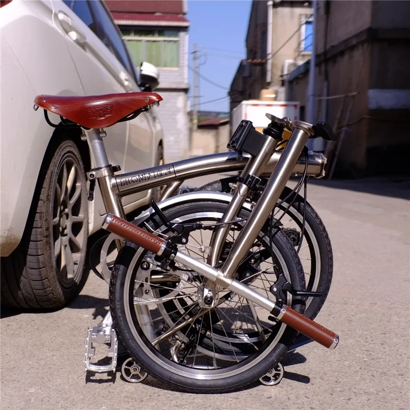 3sixty 16inch Folding bike Three folding bikes chrome molybdenum steel inner 3 speed brompton folding bike