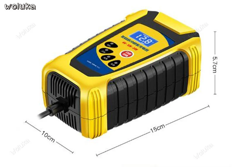 Зарядное устройство для мотоцикла 12V 24V автомобильный аккумулятор зарядное устройство Многофункциональное Универсальное зарядное устройство высокой мощности CD50 Q04