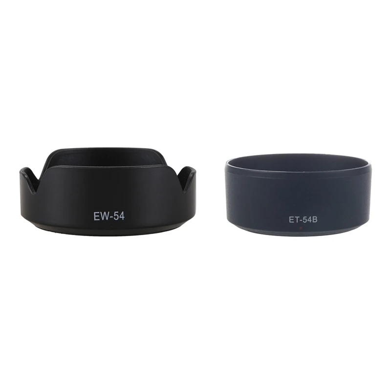 2 шт. бленда объектива: 1 EW 54 камера для Canon EOS M EF 18 55 мм F3.5 5.6 STM и подходит 200 F|Бленды| |