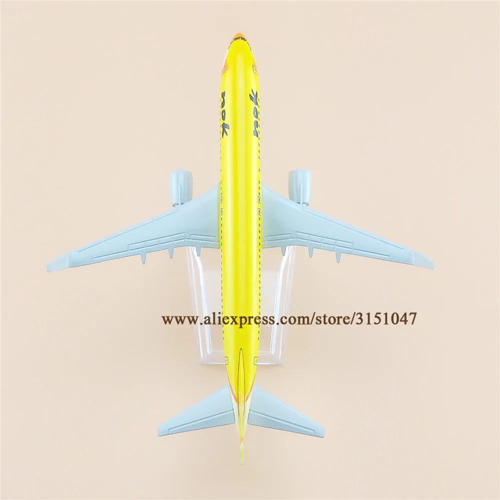 16 см Air Thailand Thai Yellow NOK B737 Boeing 737 Airways Airlines металлический сплав модель самолета литье