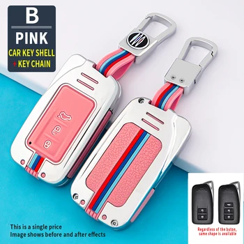 Custodia per chiave per auto in lega di zinco per Lexus NX GS RX IS ES GX LX RC 200 250 350 LS 450H 300H portachiavi accessori per portachiavi 3 Custodia per chiave per auto in lega di zinco per Lexus NX GS RX IS ES GX LX RC 200 250 350 LS 450H 300H portachiavi accessori per portachiavi - Custodia per chiave per auto in lega di zinco per Lexus NX GS RX IS
