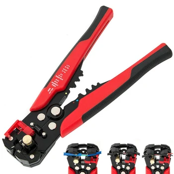 

Self-Adjustable Automatic Cable Wire Crimper Crimping Tool Stripper Plier Cutter Adjust The Strength Of Stripping