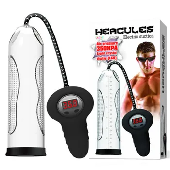 Electric Penis Extender Penis Pump Male Masturbator Penis Enlargement Device Vacuum Pump Erection Male Enlarger Adult Sex Toy