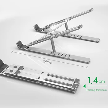 

Ultra Light Easy Foldable 11-15.6 inch Laptop Holder Notebook Stand Portable Laptop Support Bracket