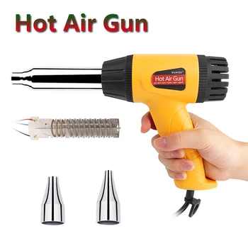 

Electric Hot Air Gun Micro Rework Soldering Station Hair Dryer for Soldering 750W Heat Gun Welding Repair Tools 100℃-600℃ 220V