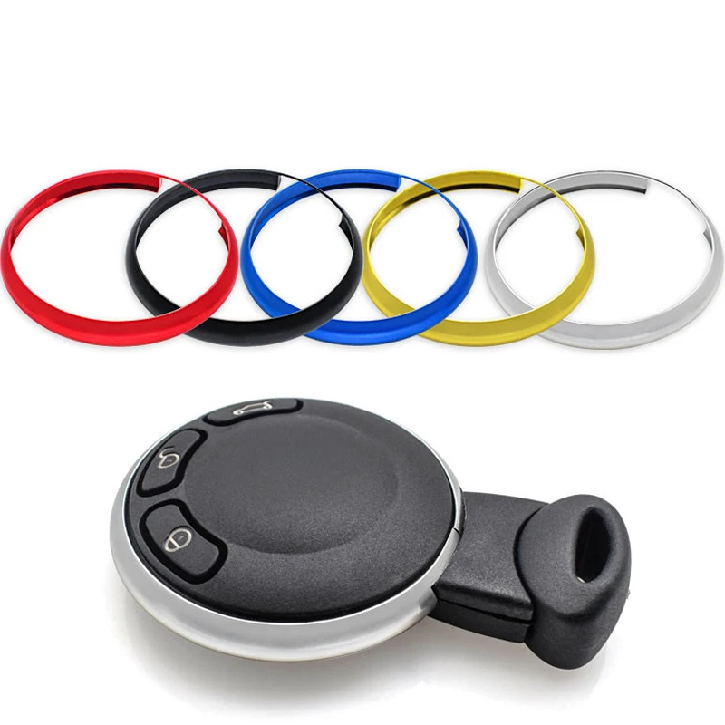 

Aluminum Protective Key Remote Case Sticker for Mini Cooper R55 Clubman R56 R57 R58 Coupe R59 R60 Key Cover Auto Accessories