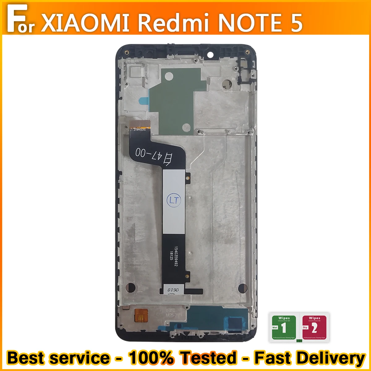 ЖК-дисплей для Xiaomi Redmi Note 5 с сенсорным экраном и дигитайзером Pro сменный рамкой |