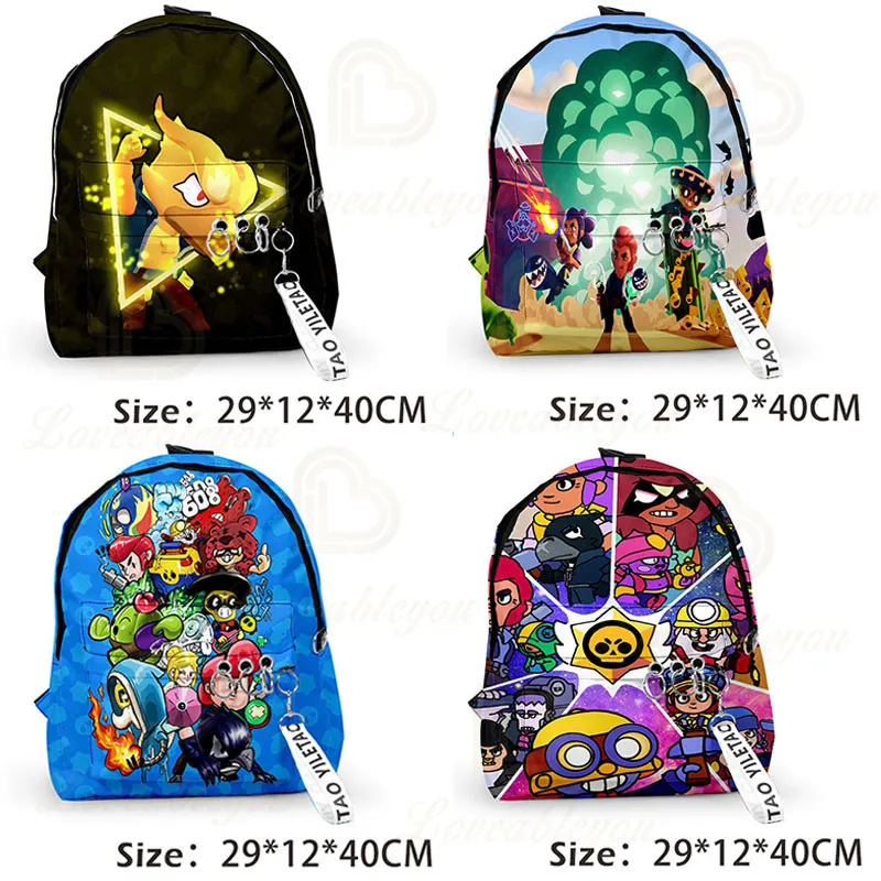 Jeu jeu héros de bande dessinée sac d'école Figure modèle Spike Shelly Leon PRIMO MORTIS jouets cadeaux d'anniversaire pour garçons filles enfants