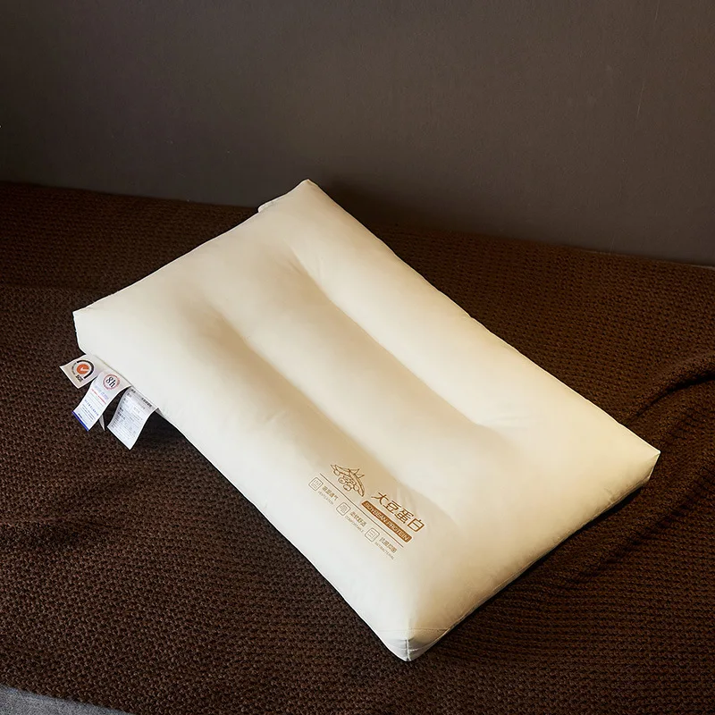 

60 Cotton Soy Protein Fiber Pillow Core Cotton Pillow Hotel Neck Pillow High Pillow Low Pillow Can Be Washed