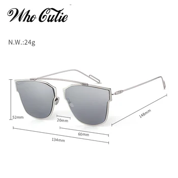 Fashion Trendy Cat Eye Sunglasses Women Luxury Brand Designer Vintage Pink Purple Silver Mirror Lens Sun Glasses Shades OM723 5
