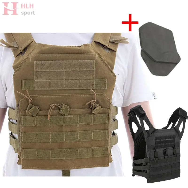 Tactical Vest Outdoor Adjustable Airsoft Protective Chest Rig Vest Waistcoat 