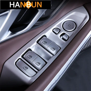 

Car Styling Window Glass Lifting Buttons Decoration Frame Cover Trim For BMW 3 Series G20 G28 2020 LHD Interior ABS Stickers