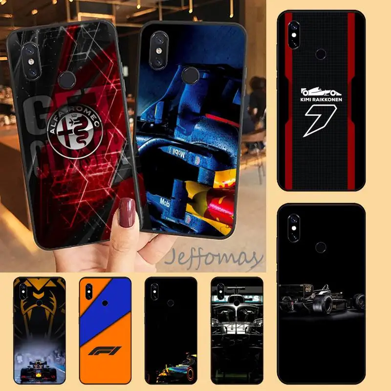 Милый блестящий чехол для телефона Formula 1 Racing F1 Xiaomi Mi A1 A2 5 6 6PLUS 8 9 SE Lite MIX 2 2S MAX 3 Pocophone