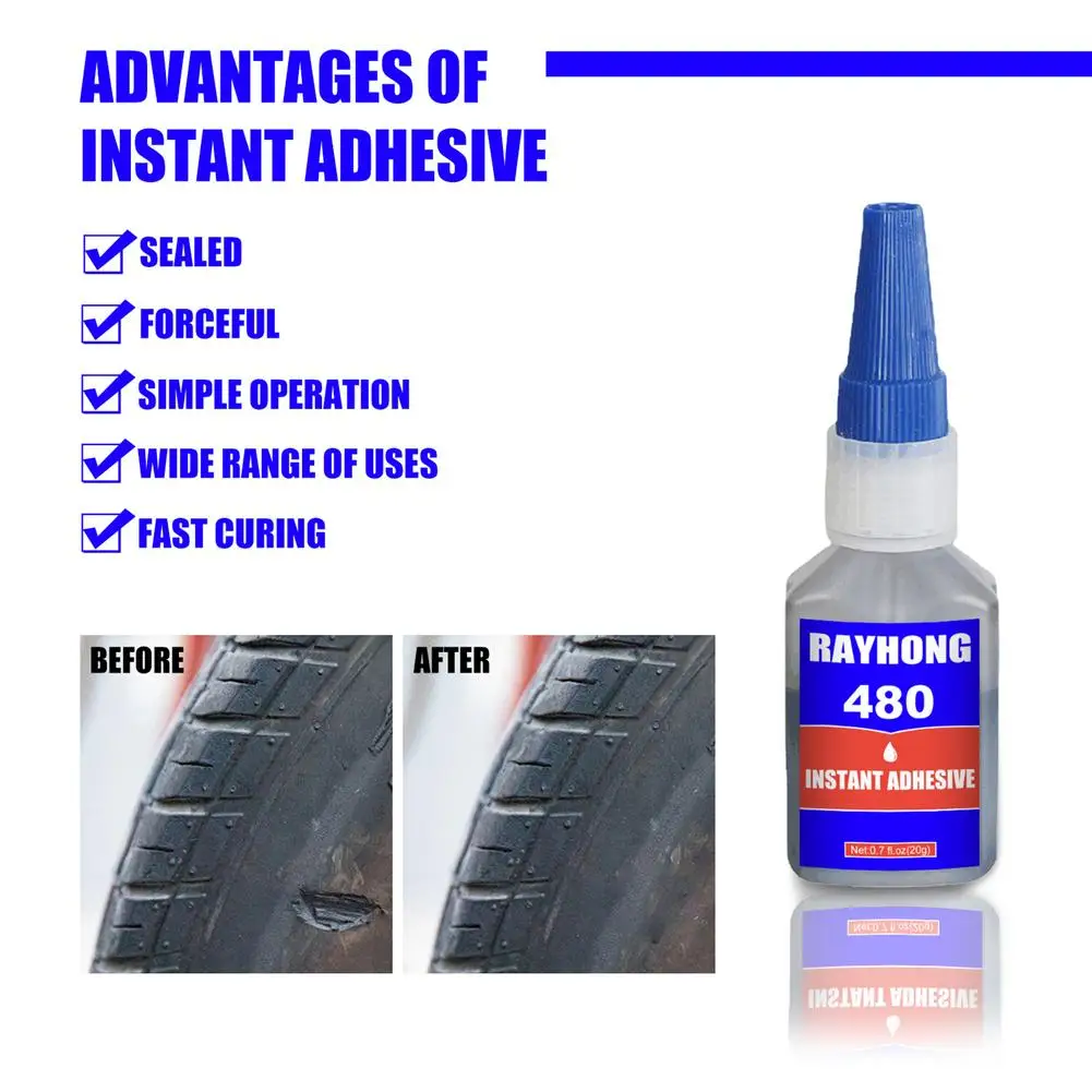 Waterproof Adhesive Car Rubber Tire Seal Glue Safe Multiple Functions