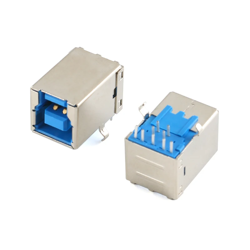 Conector USB 3,0 tipo B para conector hembra, USB-B, ángulo Terminal, 5 uds. - AliExpress Luces e iluminación