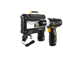 Clown DEKO GCD12DU3 tournevis électrique 12V Max, perceuse sans fil, Mini pilote d'alimentation sans fil, batterie DC Lithium Ion 3/8 pouces 