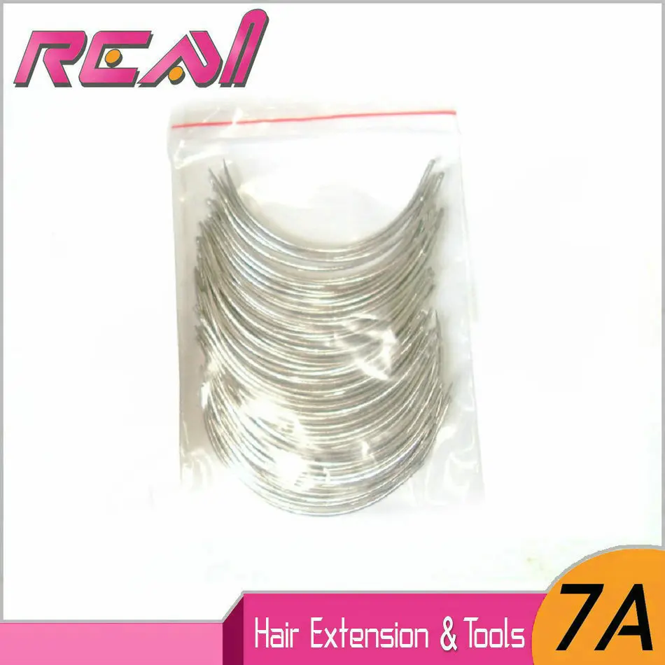 12 шт. изогнутые иглы для вязания волос|hair weaving needle|wig needleweaving needle |