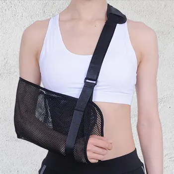 Mesh Arm Sling Medical Shoulder Immobilizer Breathable Cool Mesh Arm Sling Arm Sling Elbow Support For Elbow Wrist Injuries Disl