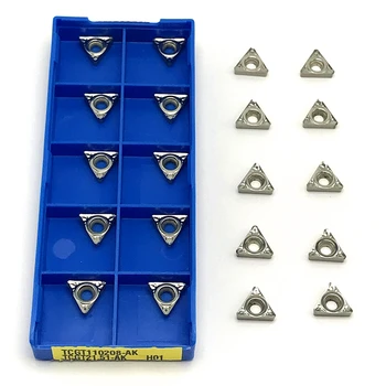

TCGT110208 AK H01 aluminum turning insert CNC Cutting tool TCGT 110208 Copper tool high quality lathe tool Internal Turning Tool