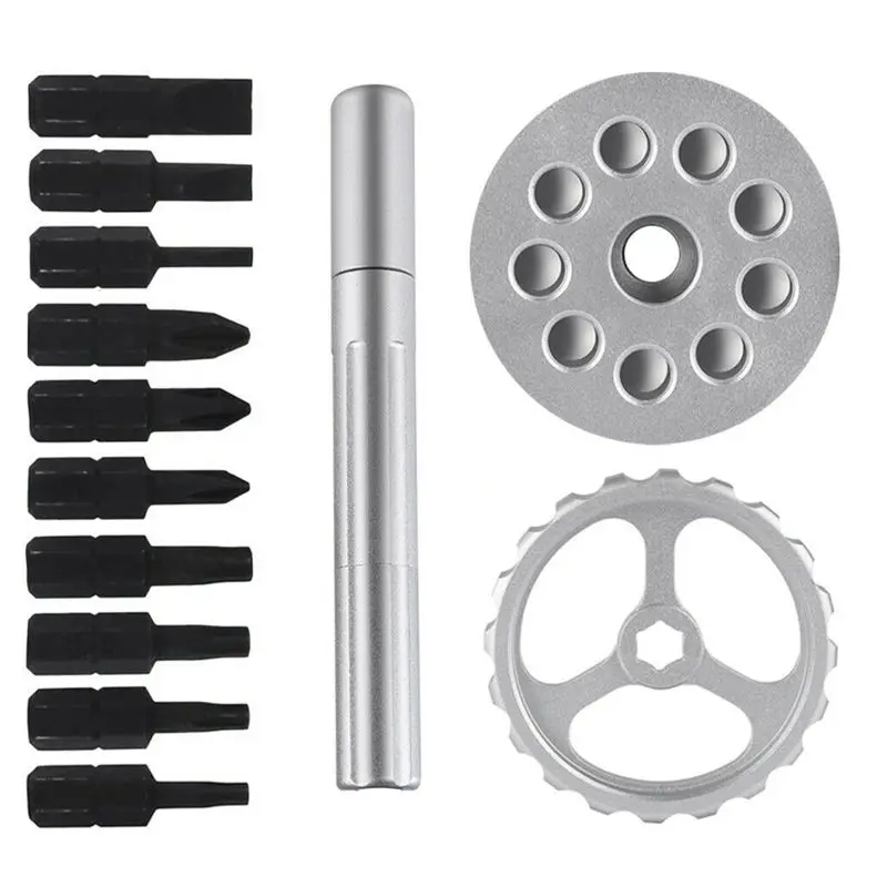 

Precision Screwdriver Kit Multifunction Spinner Drive Repairing Tool _WK