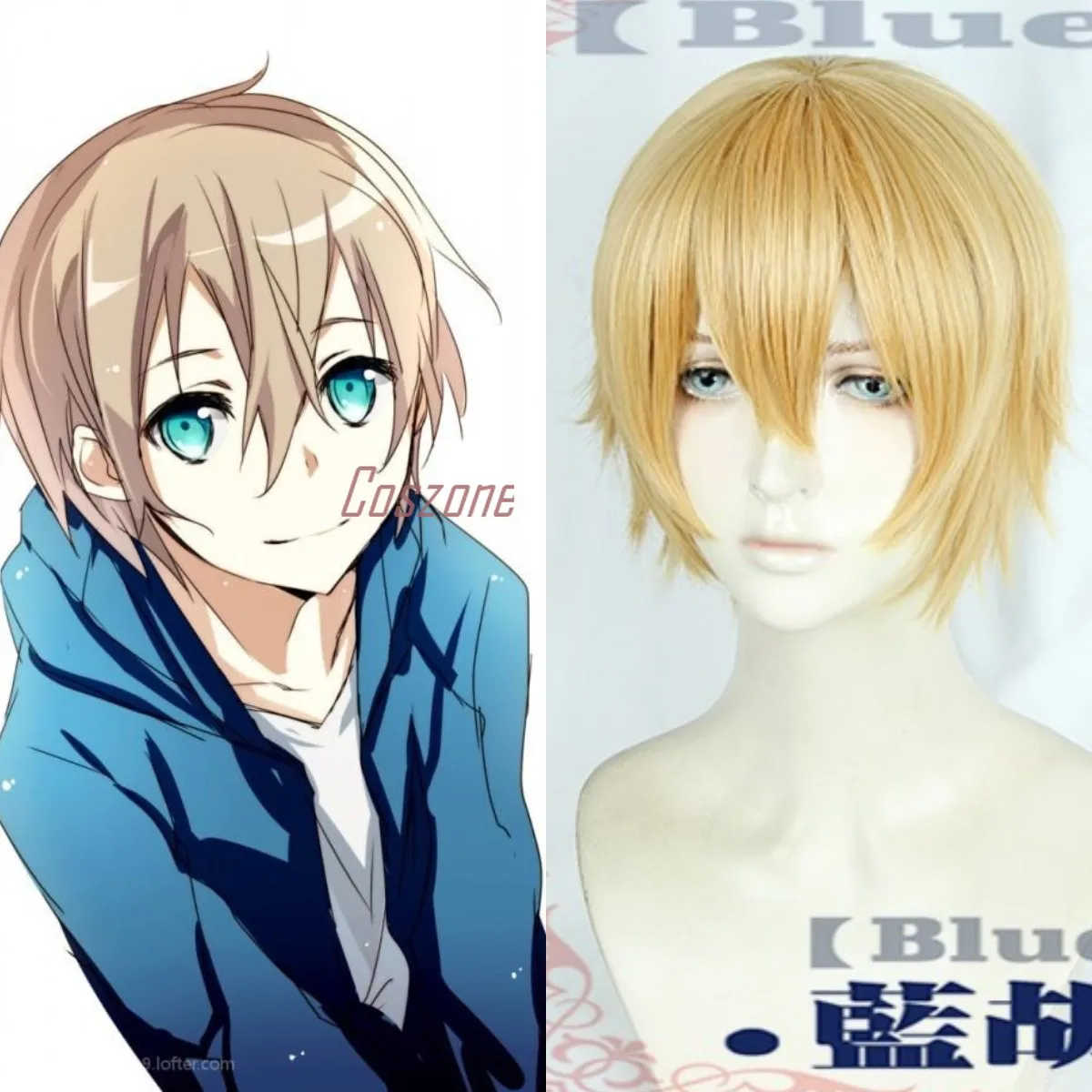 Sword Art Online Alicization SAO Eugeo Cosplay Halloween Role Play Golden Short Heat Resistant Synthetic Hair + Free Wig Cap Sword Art Online Alicization SAO Eugeo Cosplay Halloween Role Play Golden Short Heat Resistant Synthetic Hair + Free Wig Cap