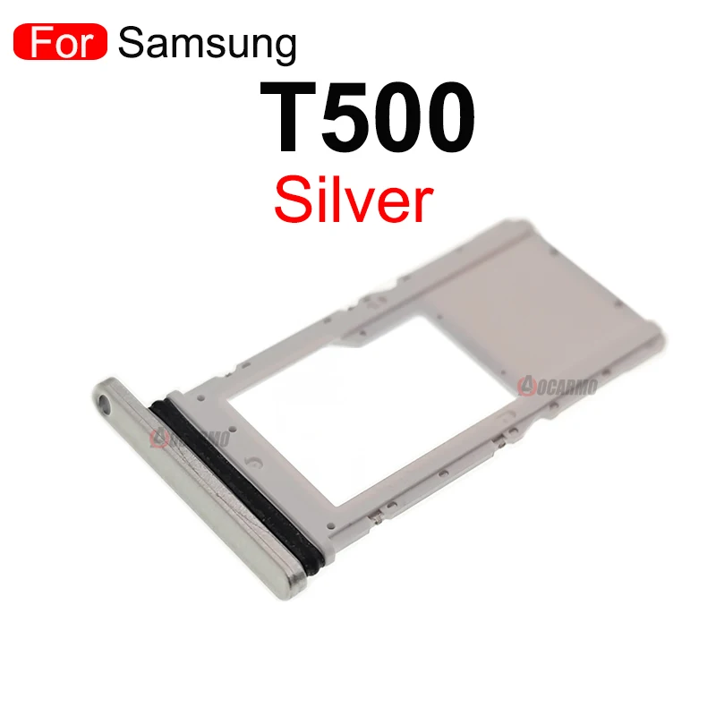 Tiroir Carte Sim Caddy Sim Tray Support Carte Sim Gris Foncé Pour Samsung  Galaxy Tab A7 WI-FI T500