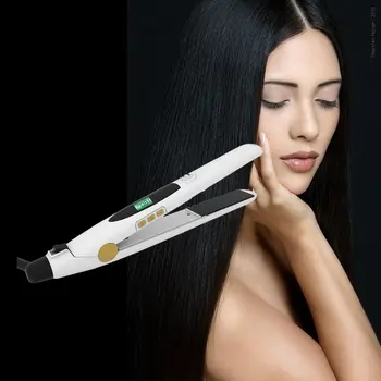 

With Display Straight Volume Dual-purpose Hair Straightener Straightening Plate Plywood Electric Curling Iron Ceramic Perm