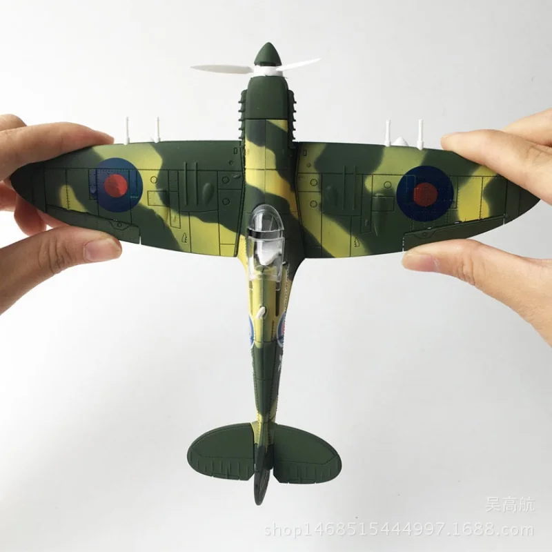 1:48 Сборная модель самолета развивающие игрушки 4D Spitfire reception Fighter окрашенная