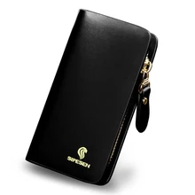 Leather Key Case Unisex Key Chain Multifunctional Storage Bag Smart Housekeeper Car Key Case Key Case Genuine Card Case New