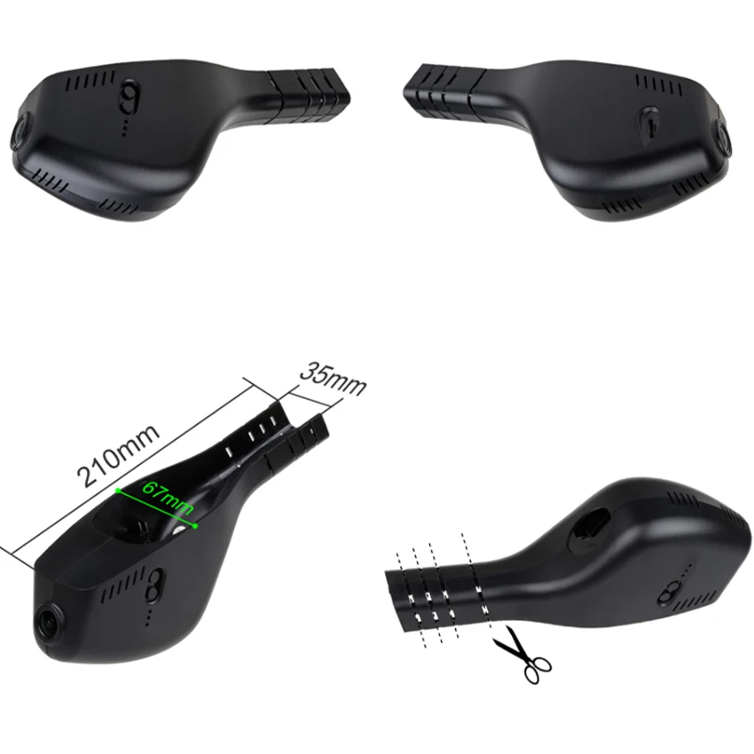 CAR The New Plug and play Car Wifi Mini DVR Driving Video Recorder Dash camera For volkswagenGolf 7 Magotan high-fitting  B8 Tiguan L low-fitting Jialu T-ROC 